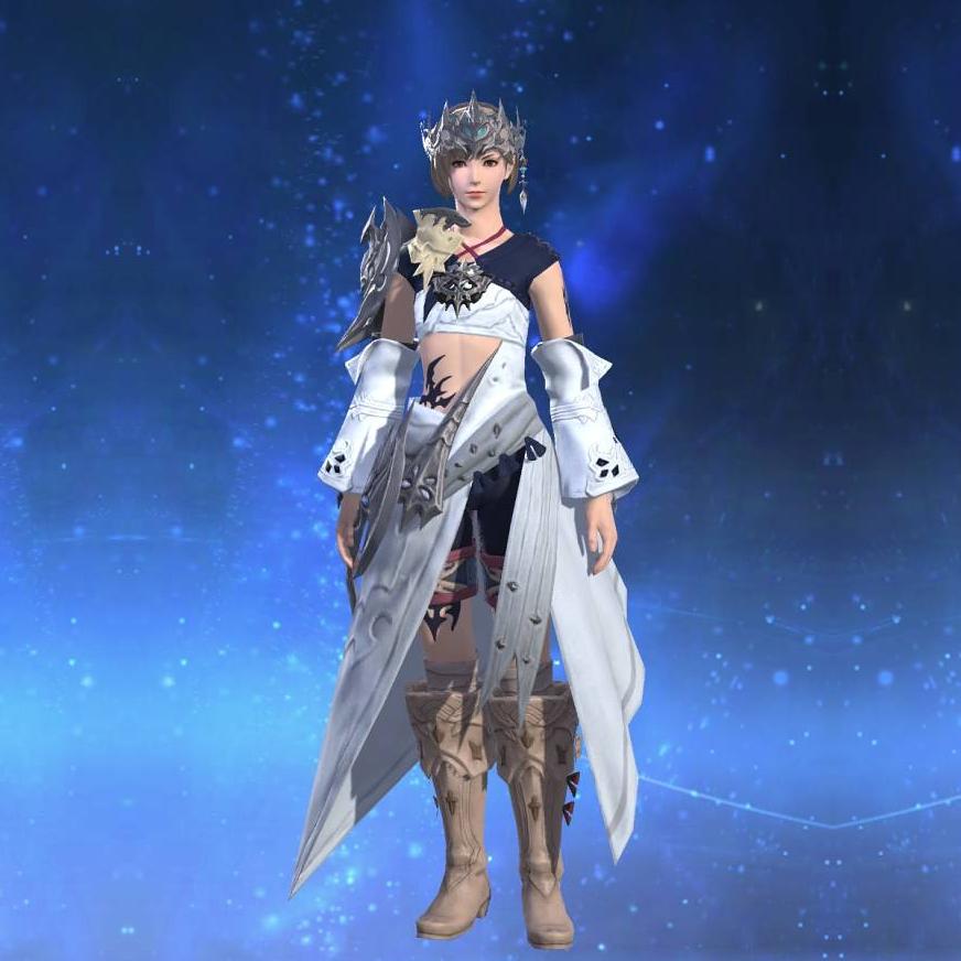 Anemos Channeler's Vest's gearset image female.