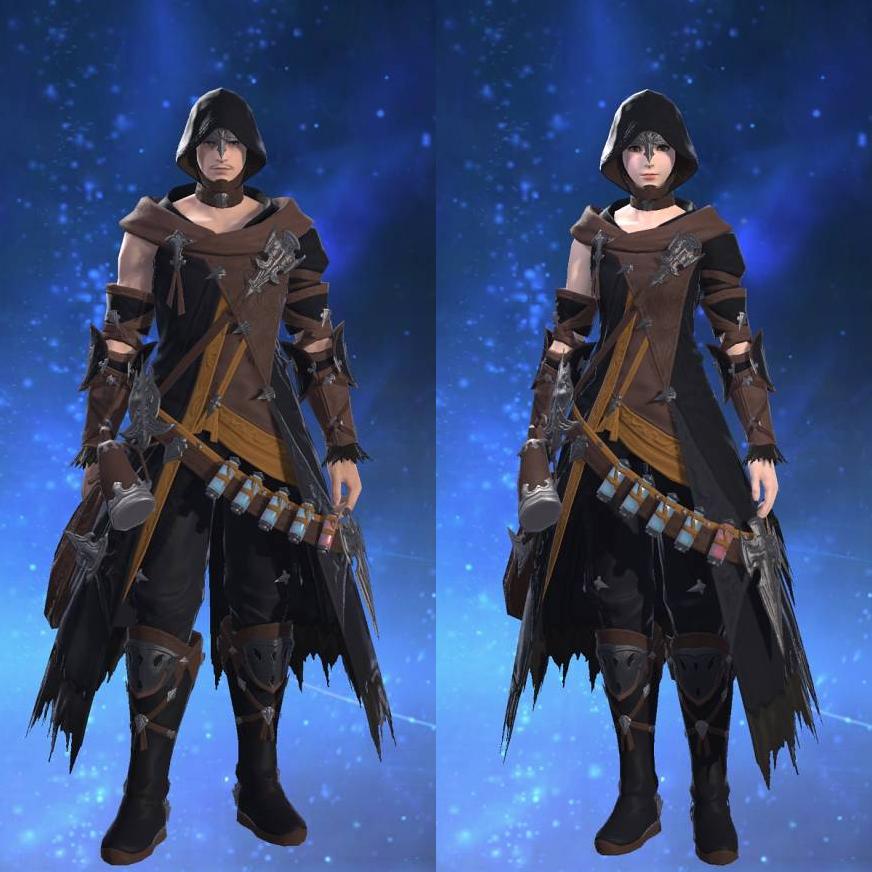 ツインシルク・キャスターアタイア's gearset image.