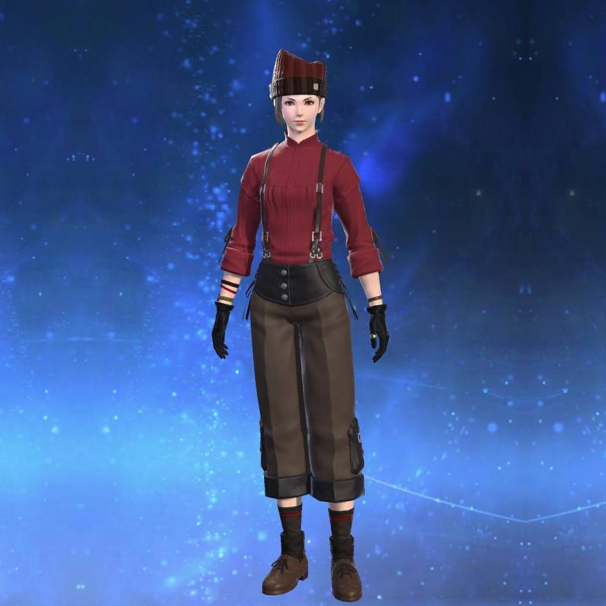 ツインシルク・サスペンダーシャツ's gearset image female.