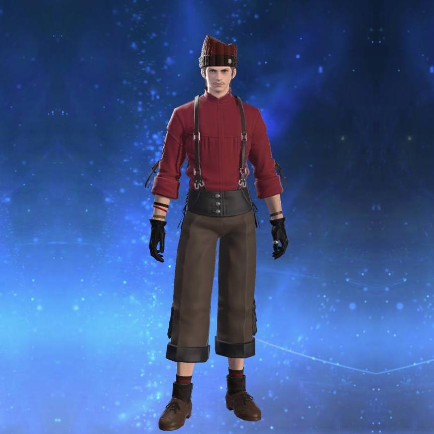 ツインシルク・サスペンダーシャツ's gearset image male.