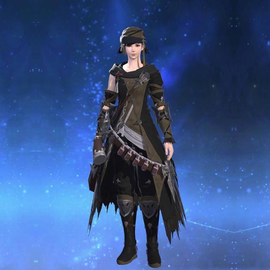 ツインシルク・レンジャーアタイア's gearset image female.