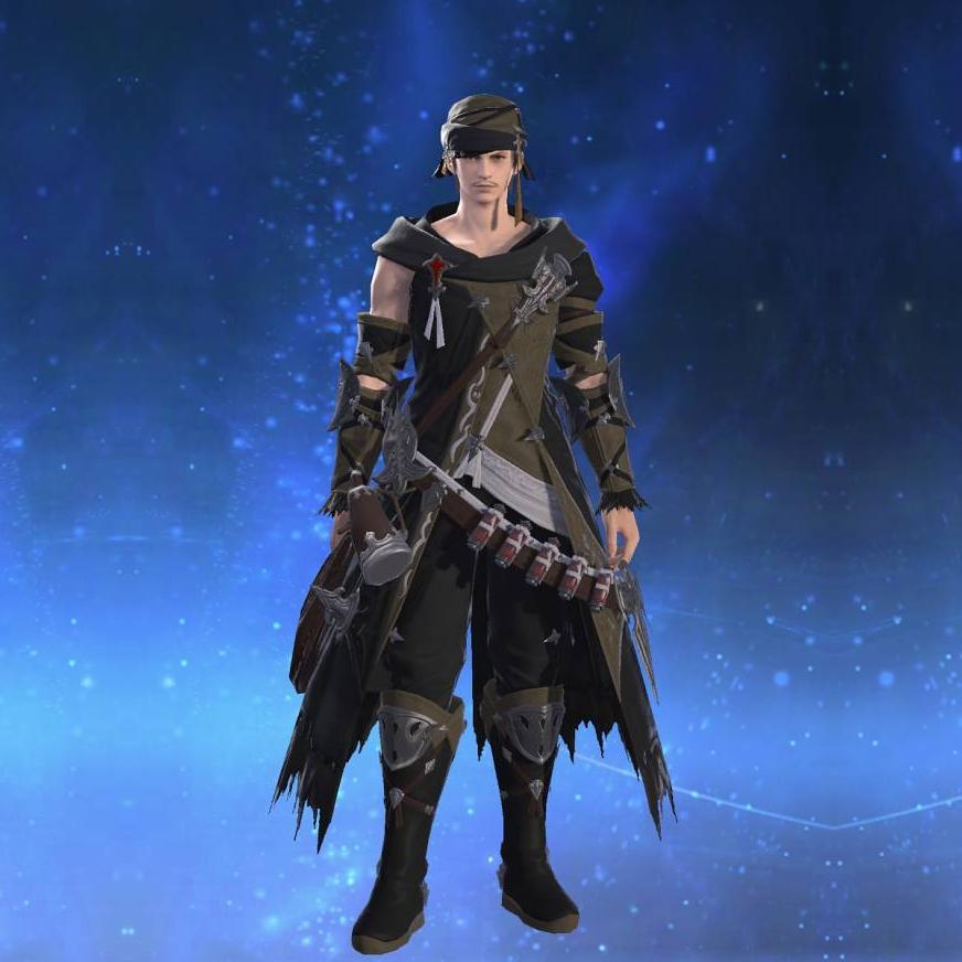 ツインシルク・レンジャーアタイア's gearset image male.