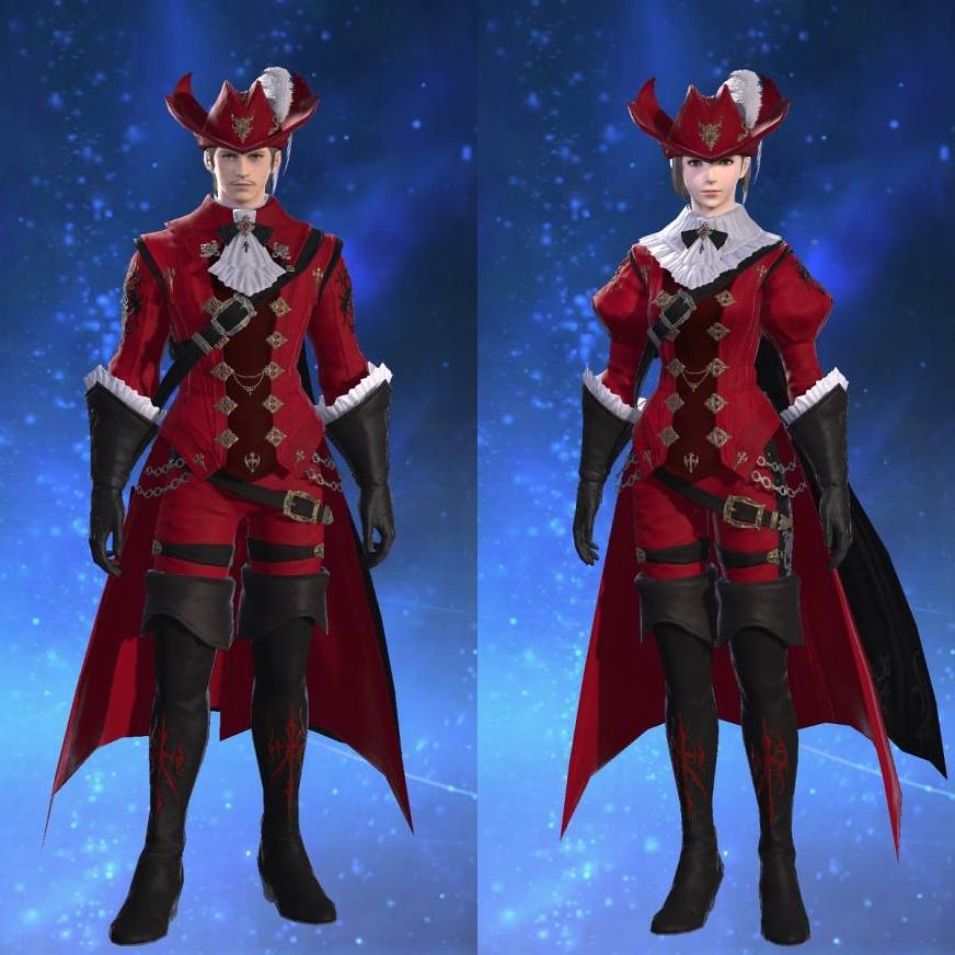 Duelist's Tabard +2's gearset image.