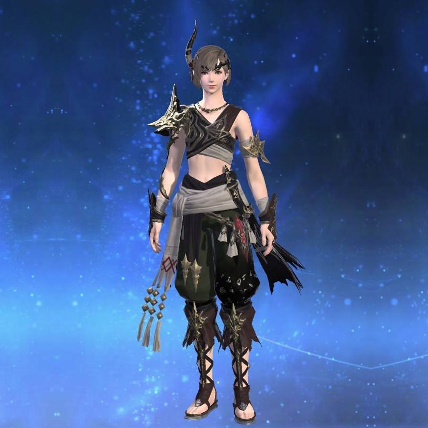 True Griffin Chestpiece of Striking's gearset image female.