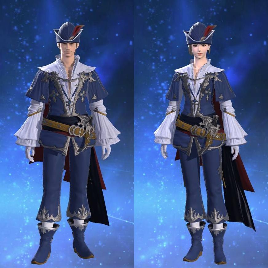 True Blue Coat's gearset image.
