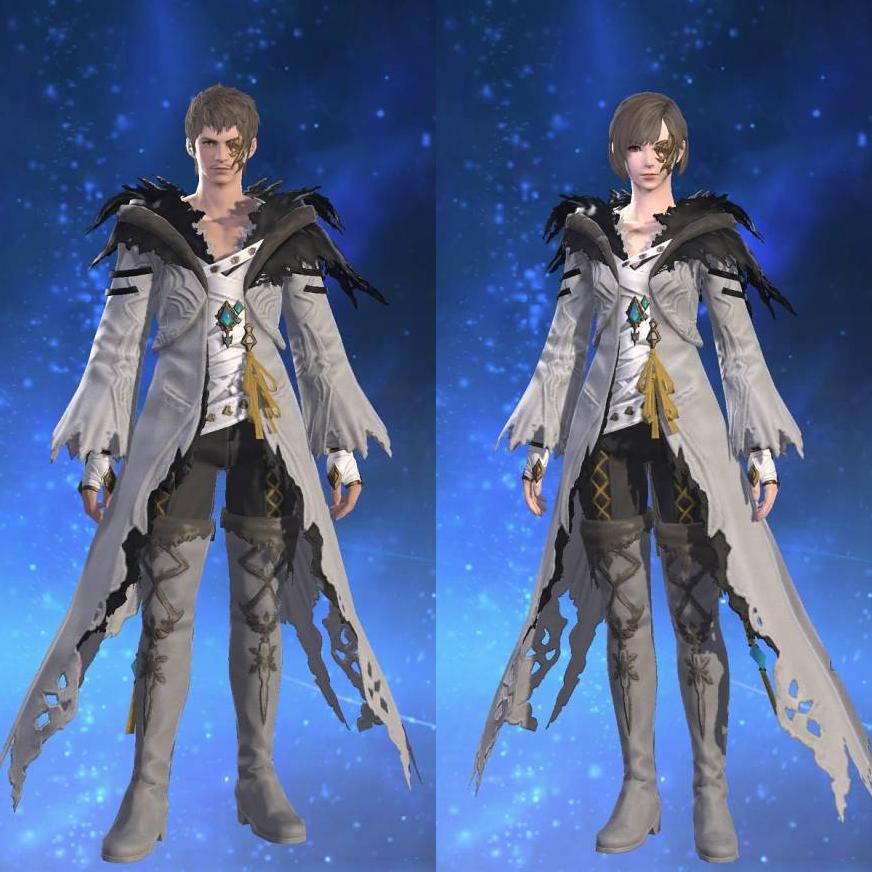 Augmented True Linen Coat of Striking's gearset image.