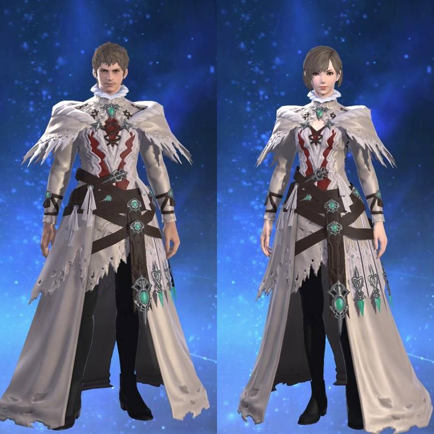 Ornate True Linen Robe of Healing's gearset image.