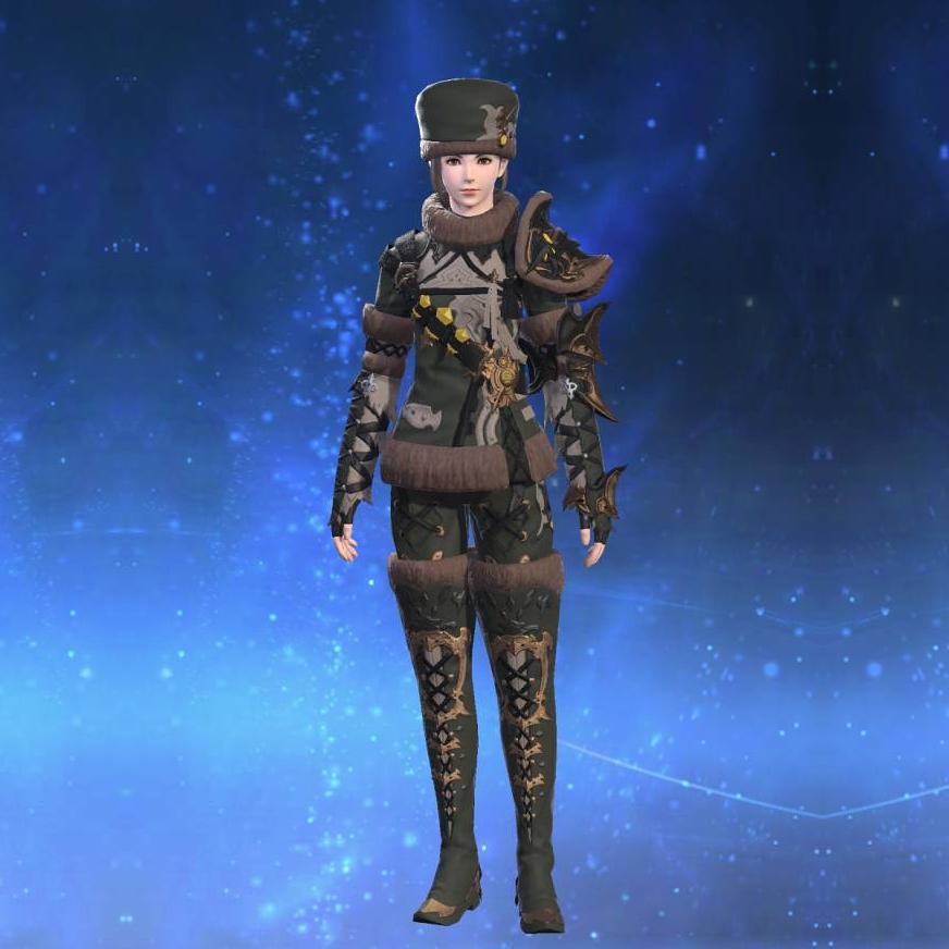 Augmented True Linen Jacket of Aiming's gearset image female.