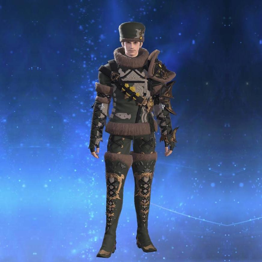 Augmented True Linen Jacket of Aiming's gearset image male.