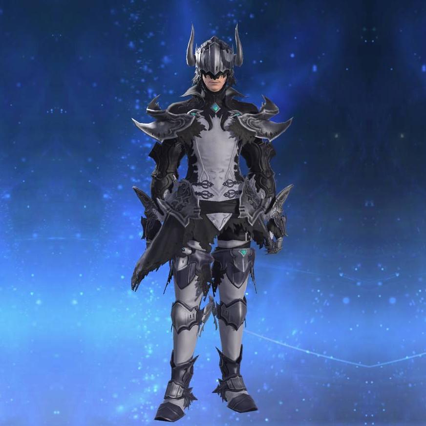 Nightsteel Mail of Maiming's gearset image male.
