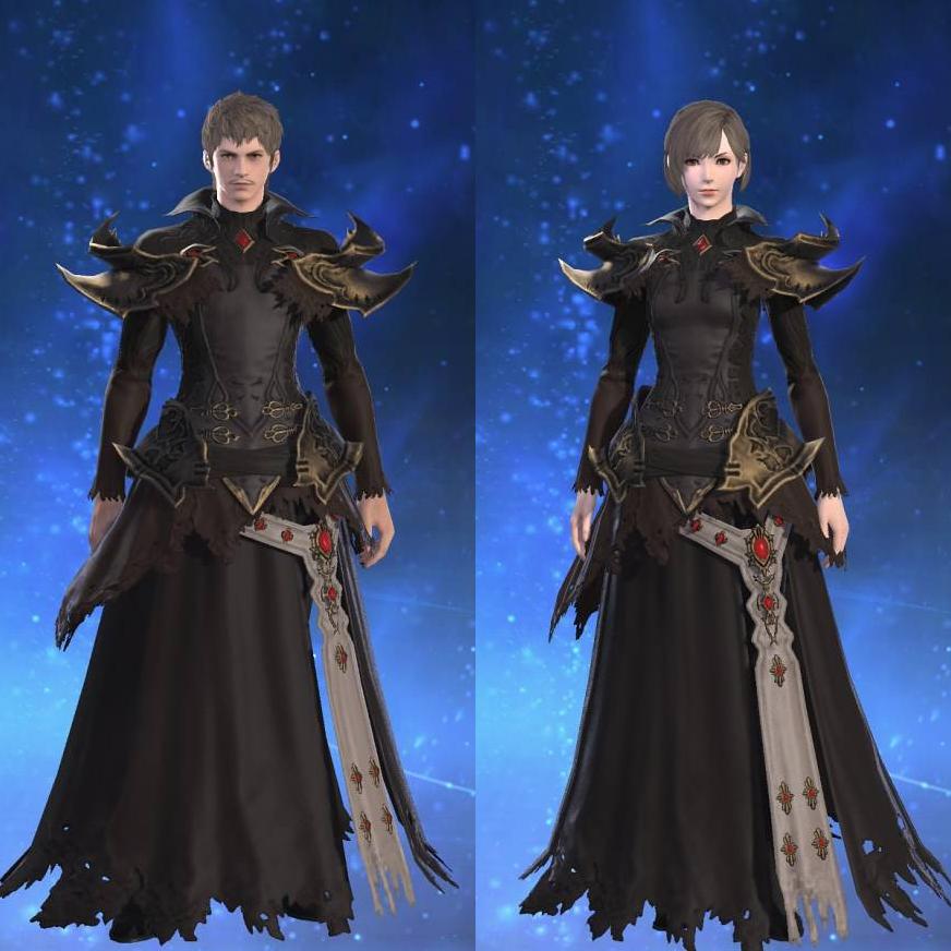 Ornate Nightsteel Armor of Fending's gearset image.