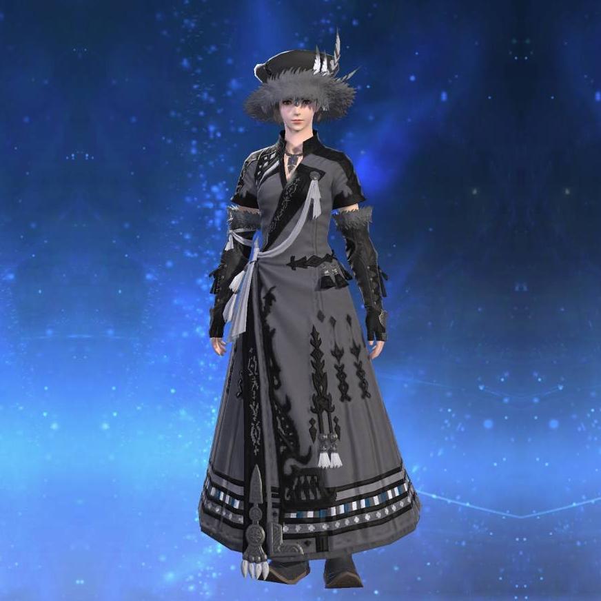Nomad's Coat of Scouting's gearset image female.
