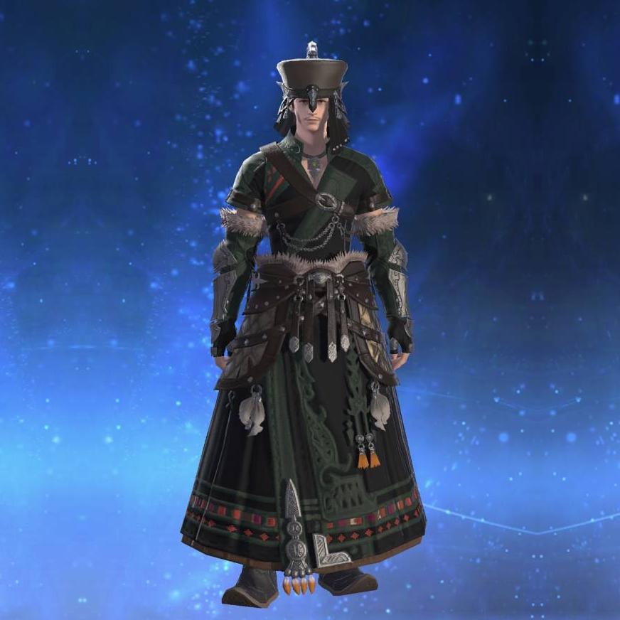 Nomad's Coat of Maiming's gearset image male.