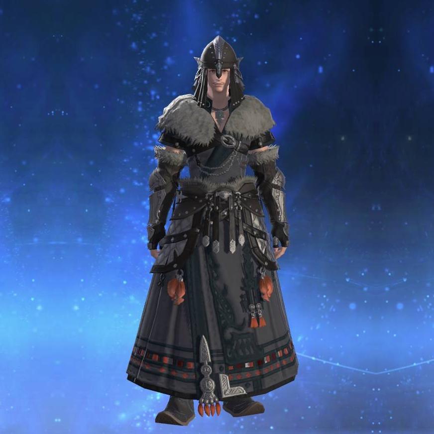 Nomad's Coat of Fending's gearset image male.