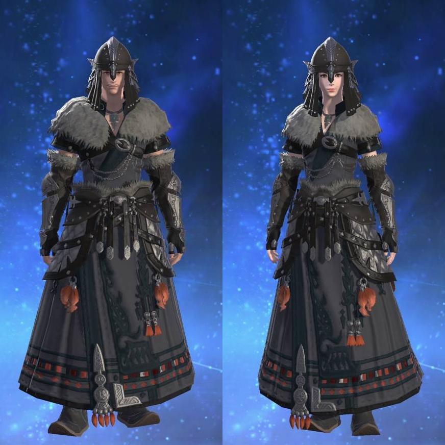 Nomad's Coat of Fending's gearset image.
