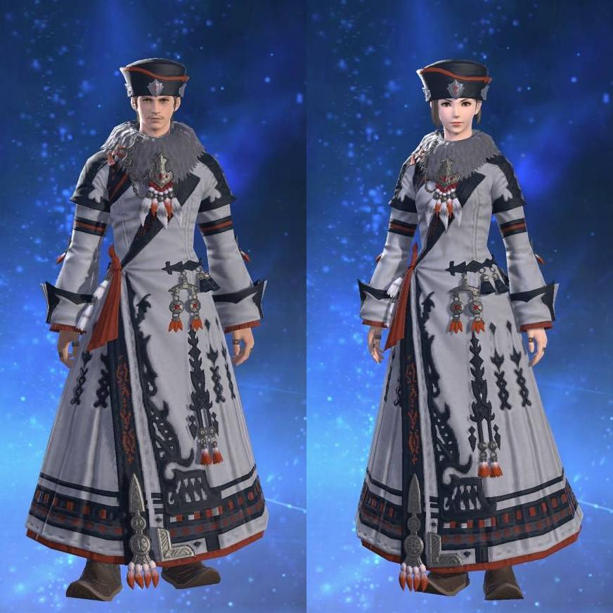 Nomad's Coat of Healing's gearset image.