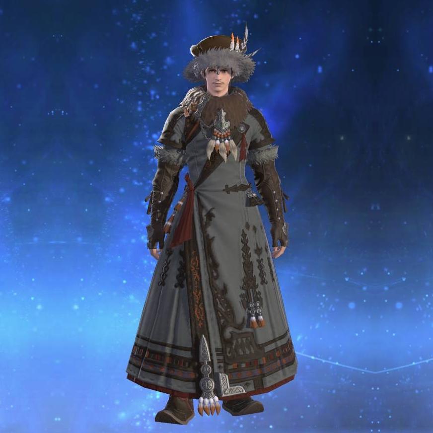 Nomad's Coat of Aiming's gearset image male.
