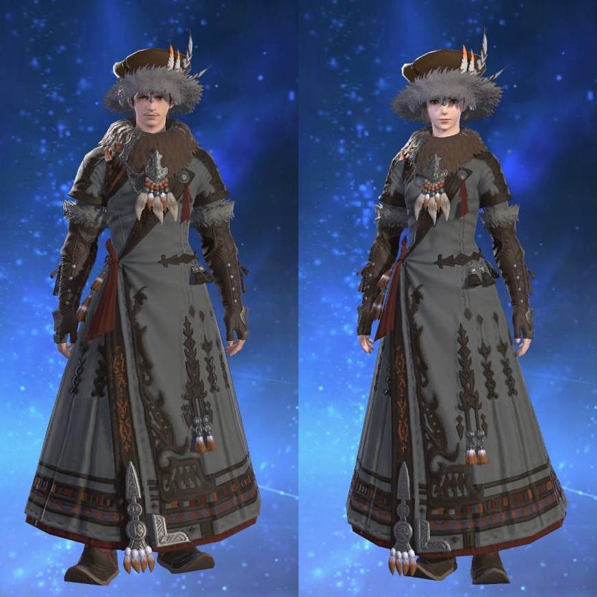 Nomad's Coat of Aiming's gearset image.