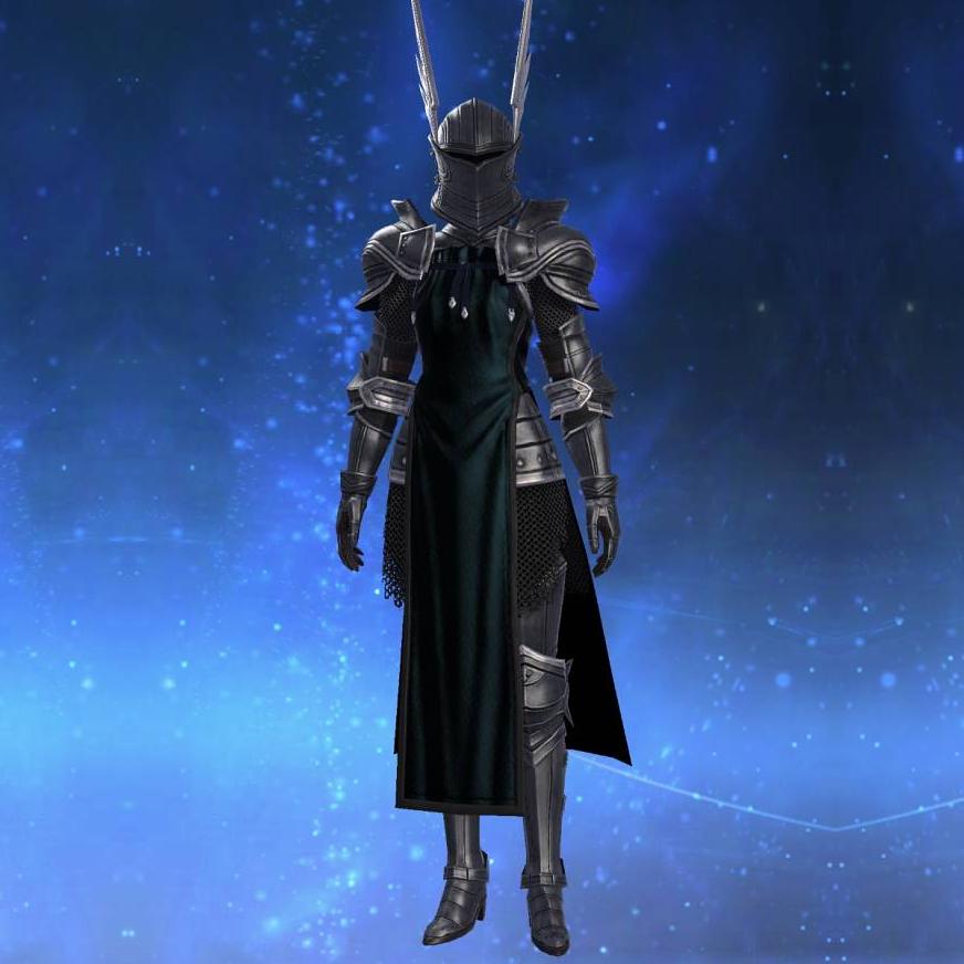 High Steel Mail of Maiming's gearset image female.