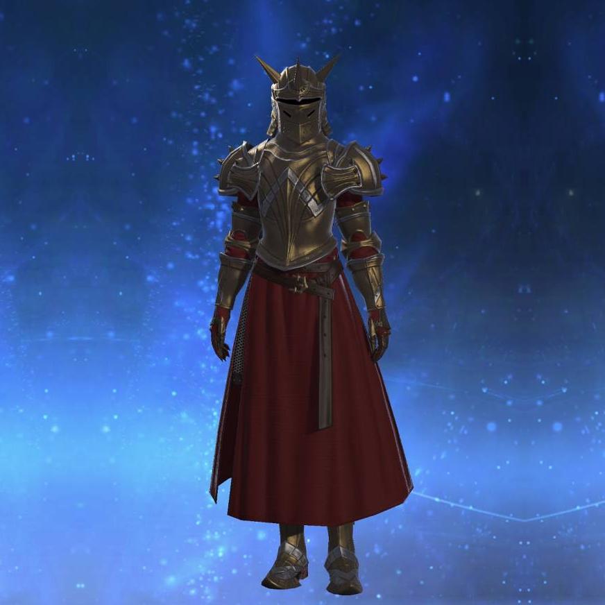High Steel Mail of Fending's gearset image female.
