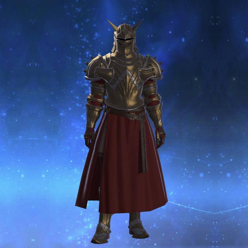 High Steel Mail of Fending's gearset image male.