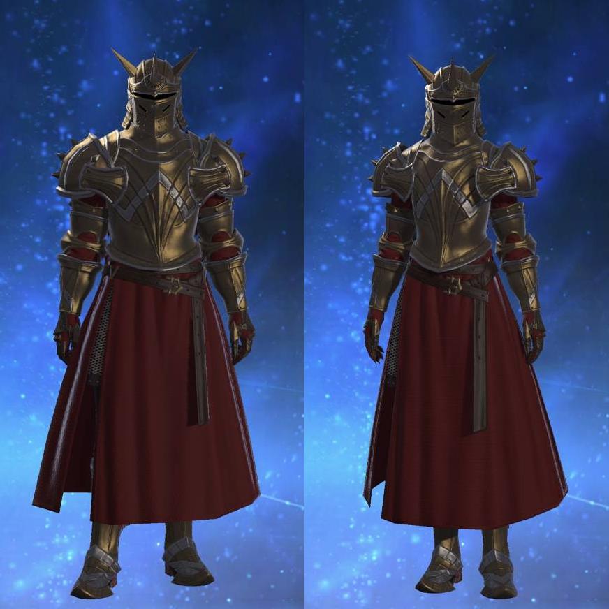 High Steel Mail of Fending's gearset image.