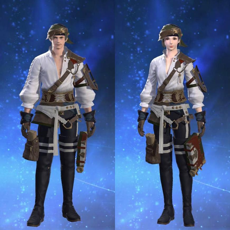 ハイドキングアタイアRE's gearset image.