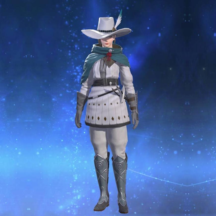 Farlander Acton of Healing's gearset image female.