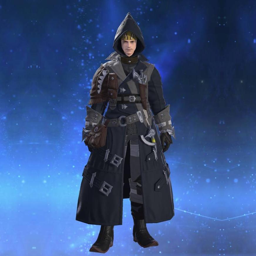 Royal Volunteer's Coat of Striking's gearset image male.