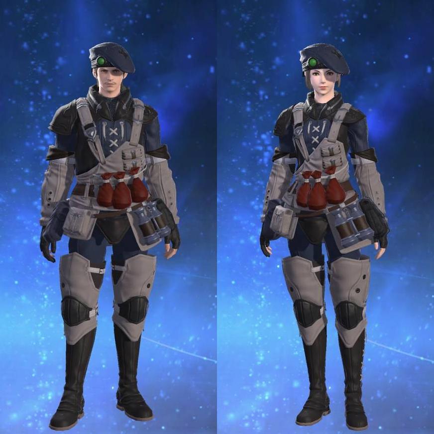 Royal Volunteer's Gambison of Healing's gearset image.