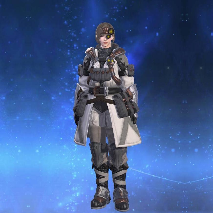 Royal Volunteer's Gambison of Aiming's gearset image female.