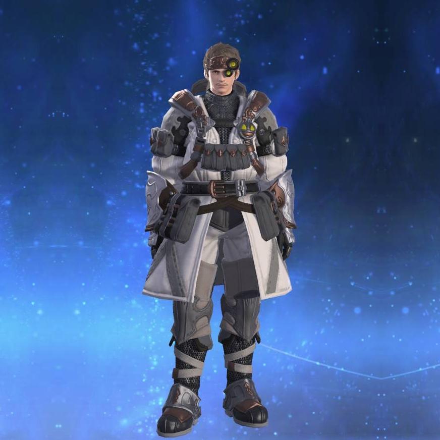 Royal Volunteer's Gambison of Aiming's gearset image male.