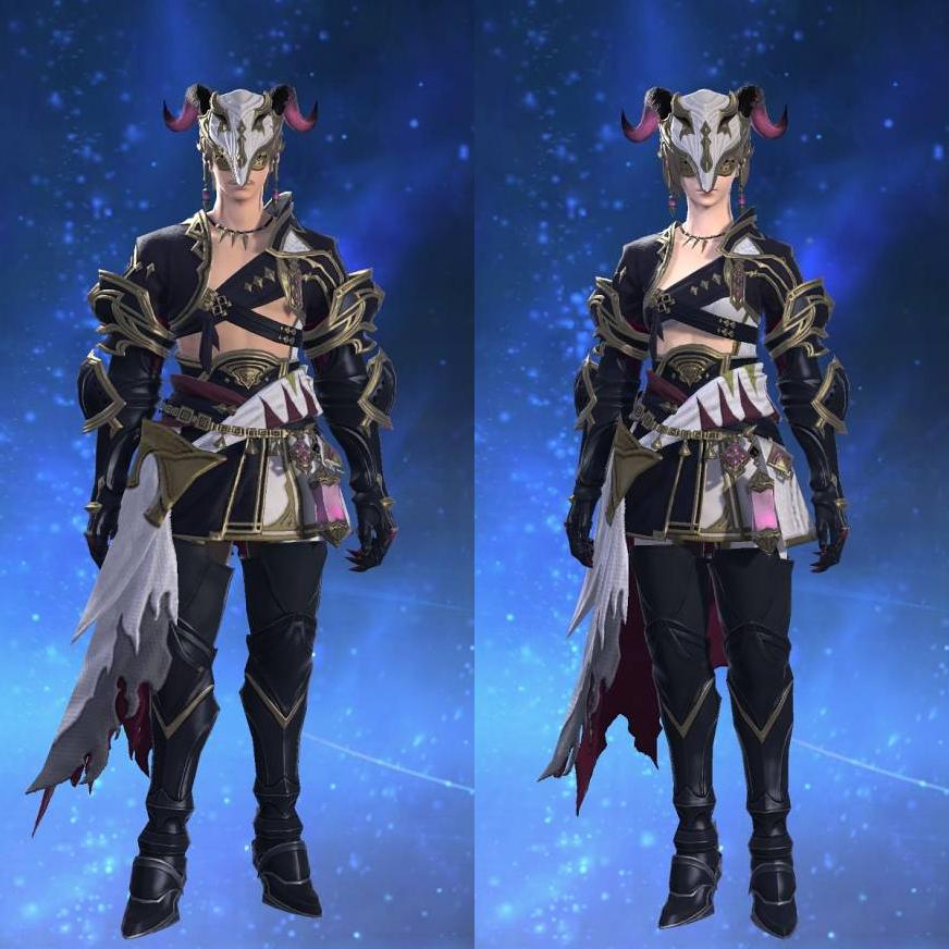 ボーンスーザー・アタイア's gearset image.