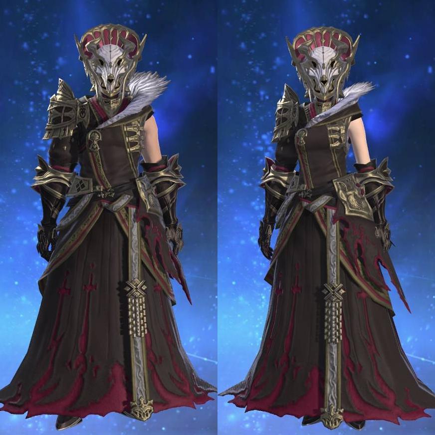Bonewicca Protector's Coat's gearset image.