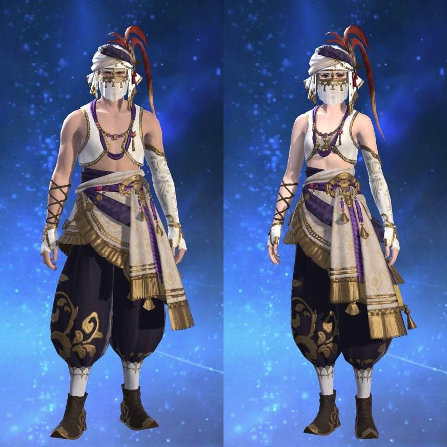 Marid Leather Bolero of Crafting's gearset image.