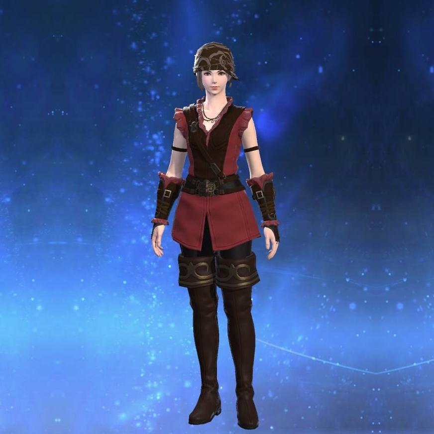 ルビーコットン・スカウトアタイア's gearset image female.