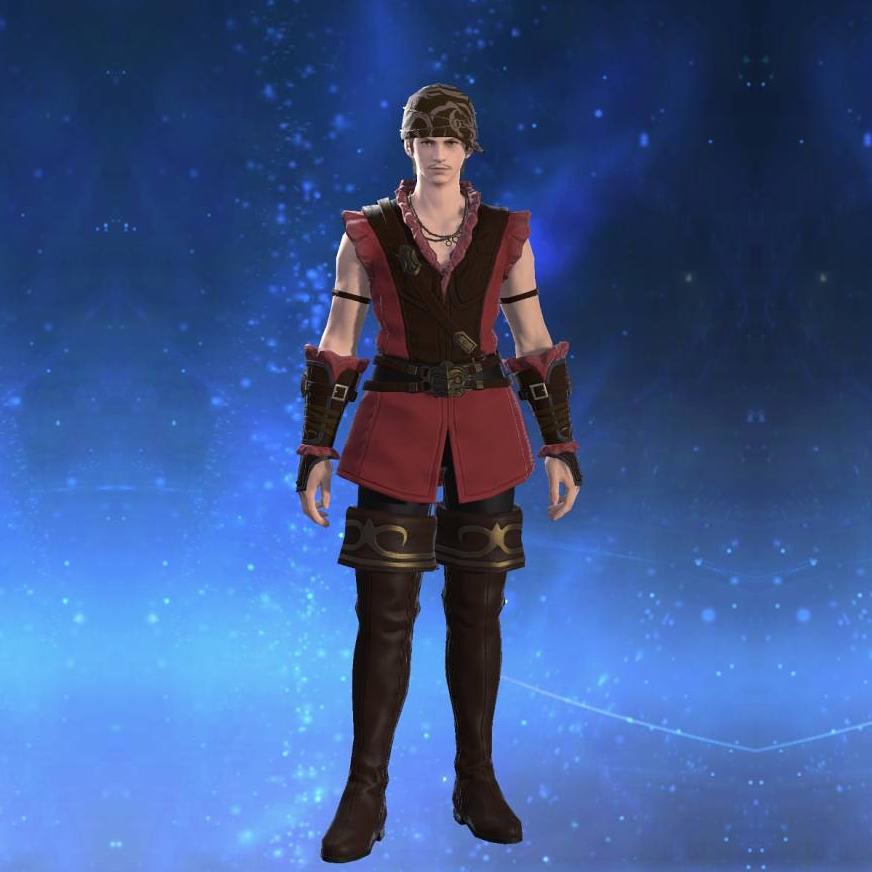 ルビーコットン・スカウトアタイア's gearset image male.