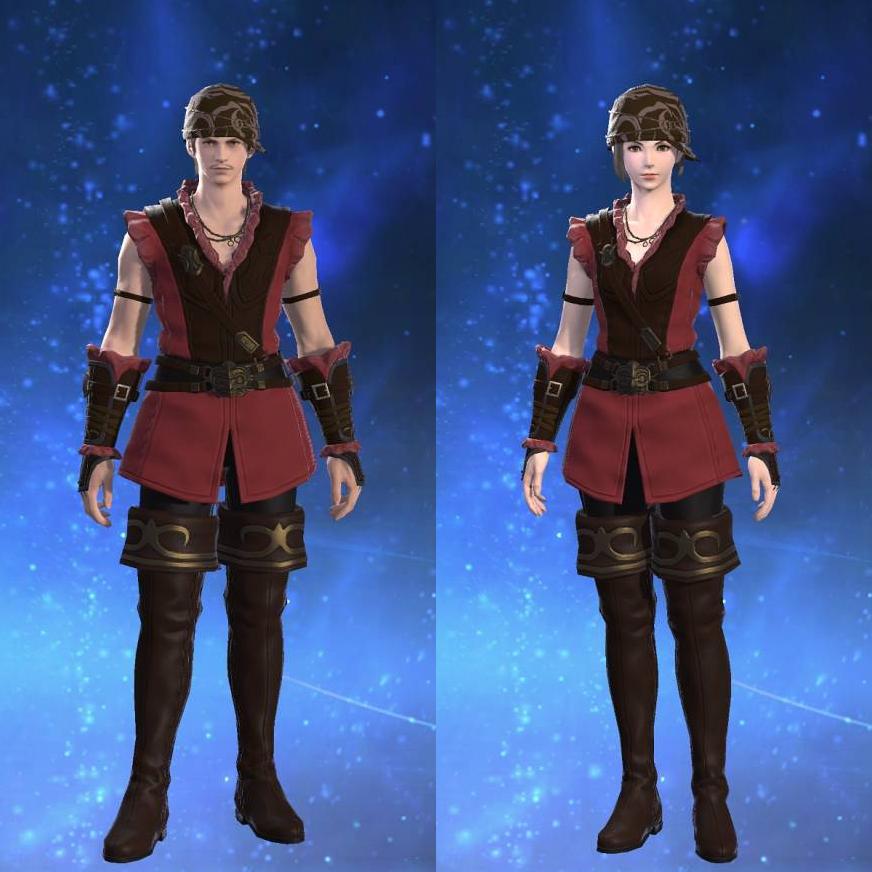 ルビーコットン・スカウトアタイア's gearset image.