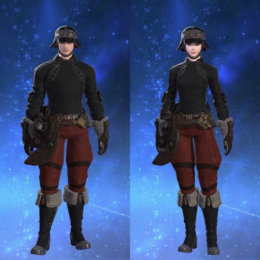 ルビーコットン・レンジャーアタイア's gearset image.