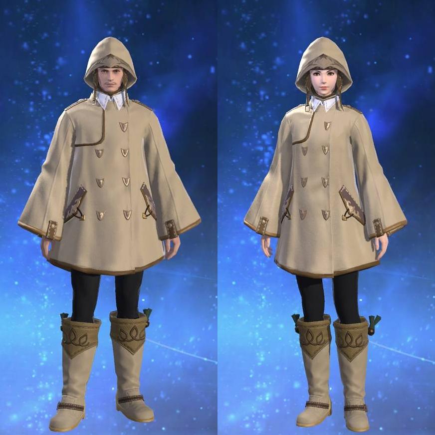 Raincoat's gearset image.