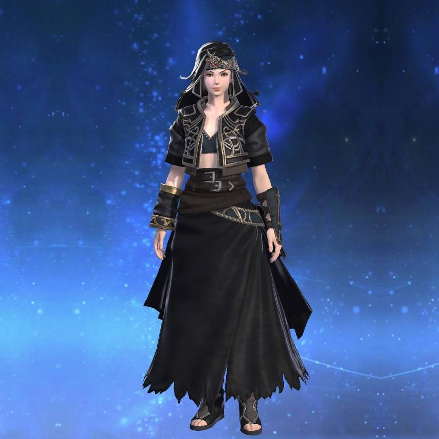 レッドヘンプ・スカウトアタイア's gearset image female.