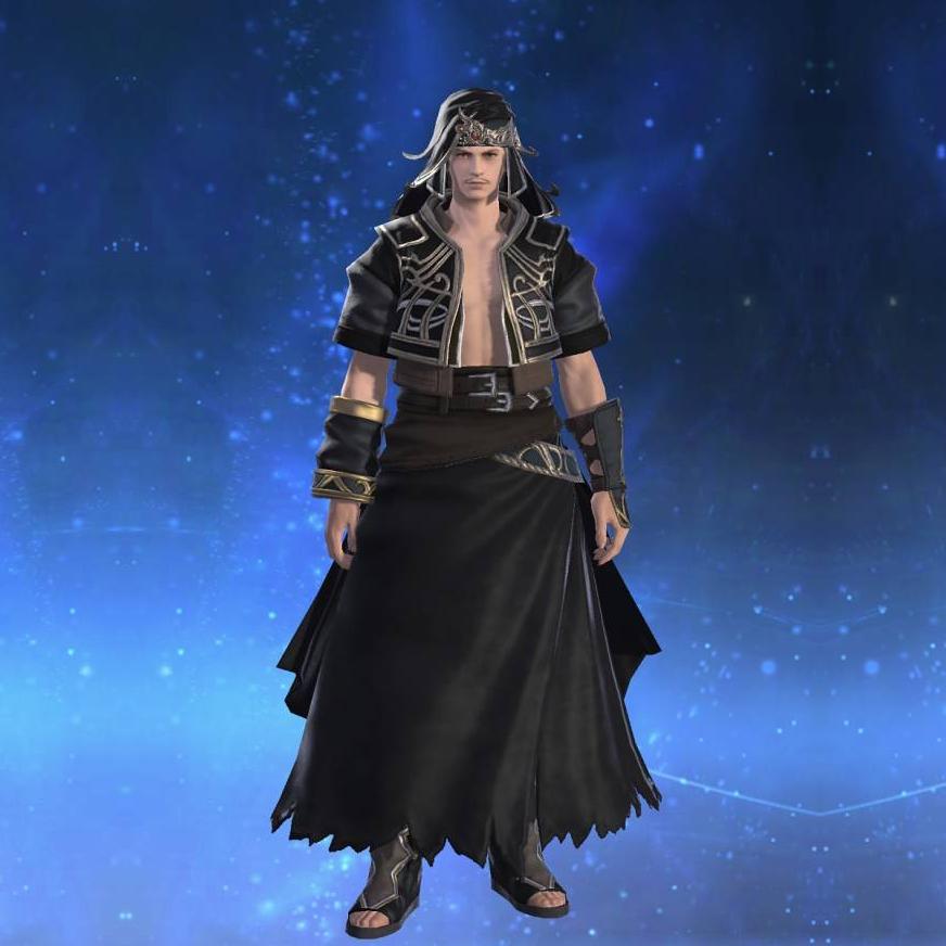 レッドヘンプ・スカウトアタイア's gearset image male.