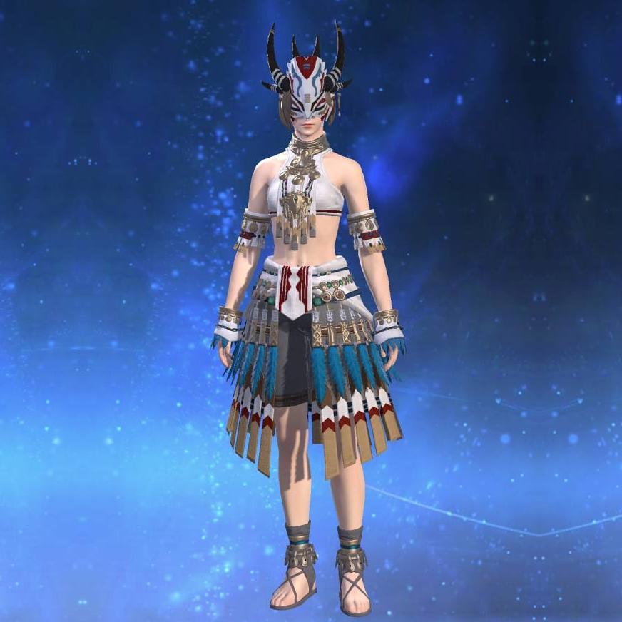 レッドヘンプ・ヒーラーアタイア's gearset image female.