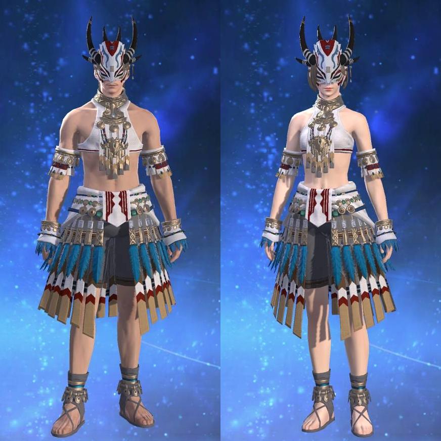 レッドヘンプ・ヒーラーアタイア's gearset image.