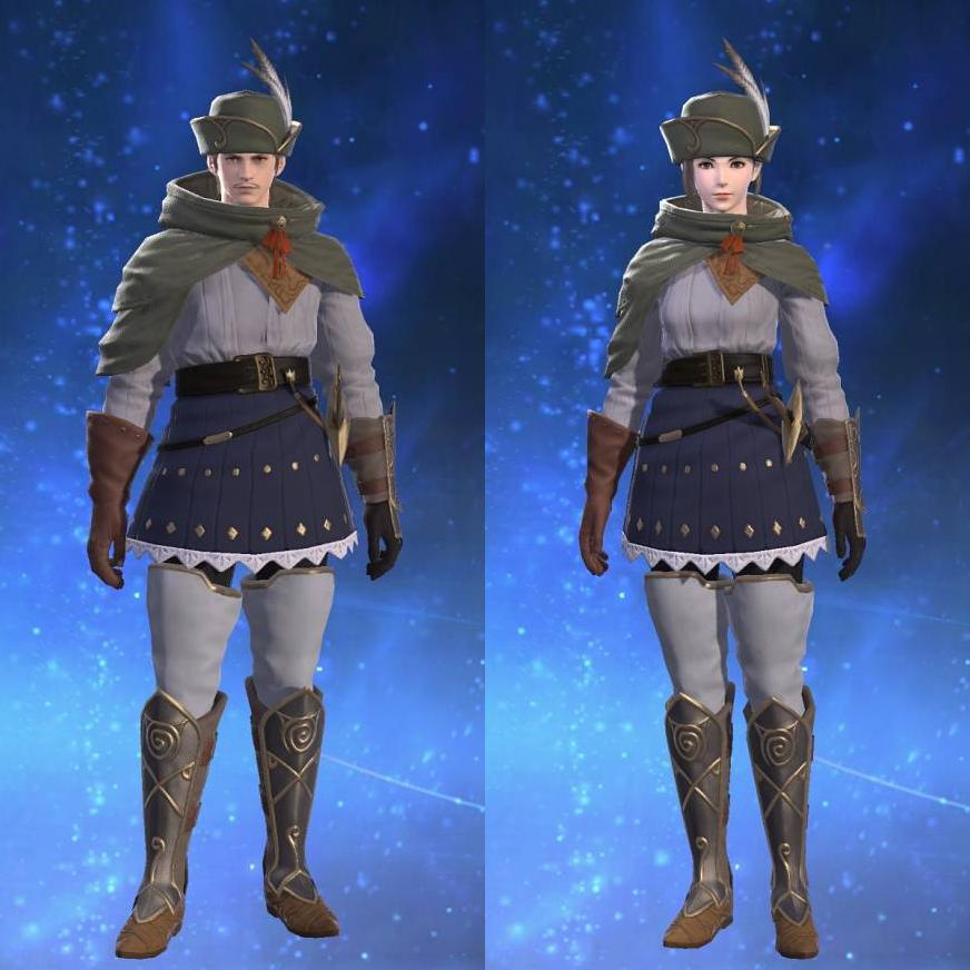 Valerian Vedette's Acton's gearset image.