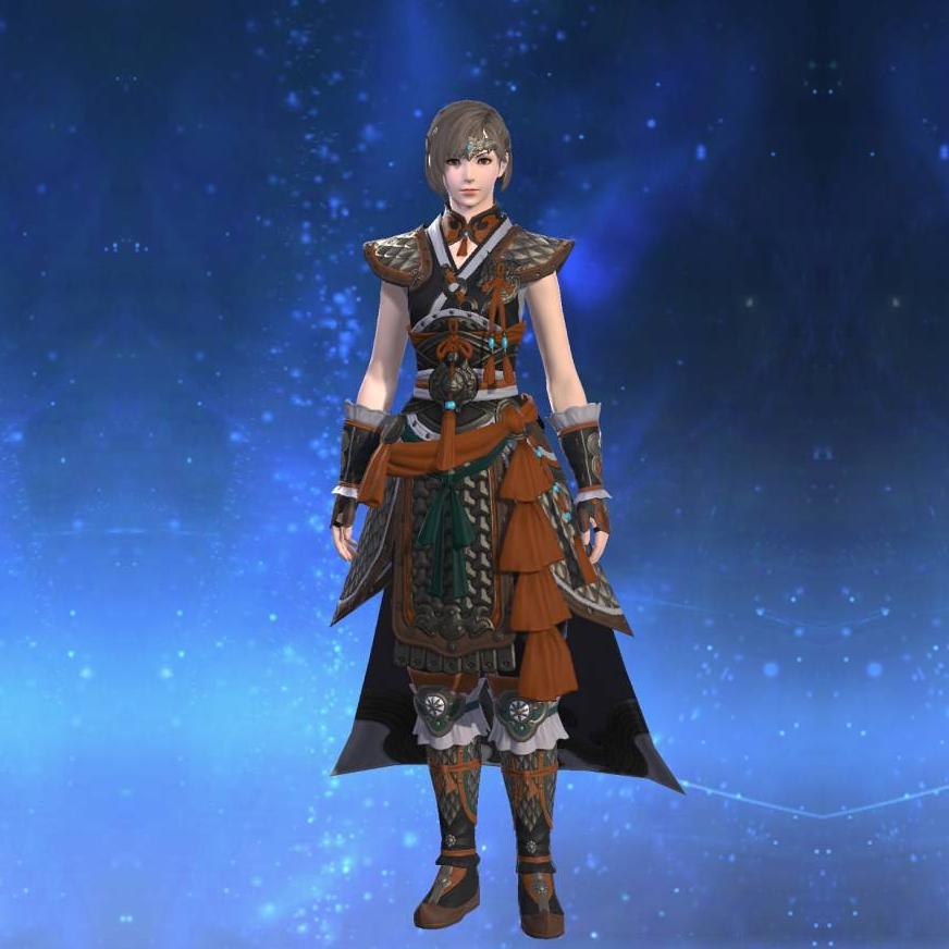 Dai-ryumyaku Togi of Striking's gearset image female.