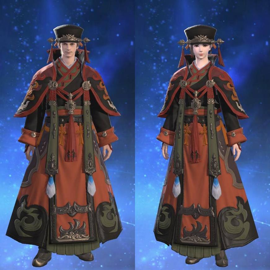 Dai-ryumyaku Dogi of Casting's gearset image.
