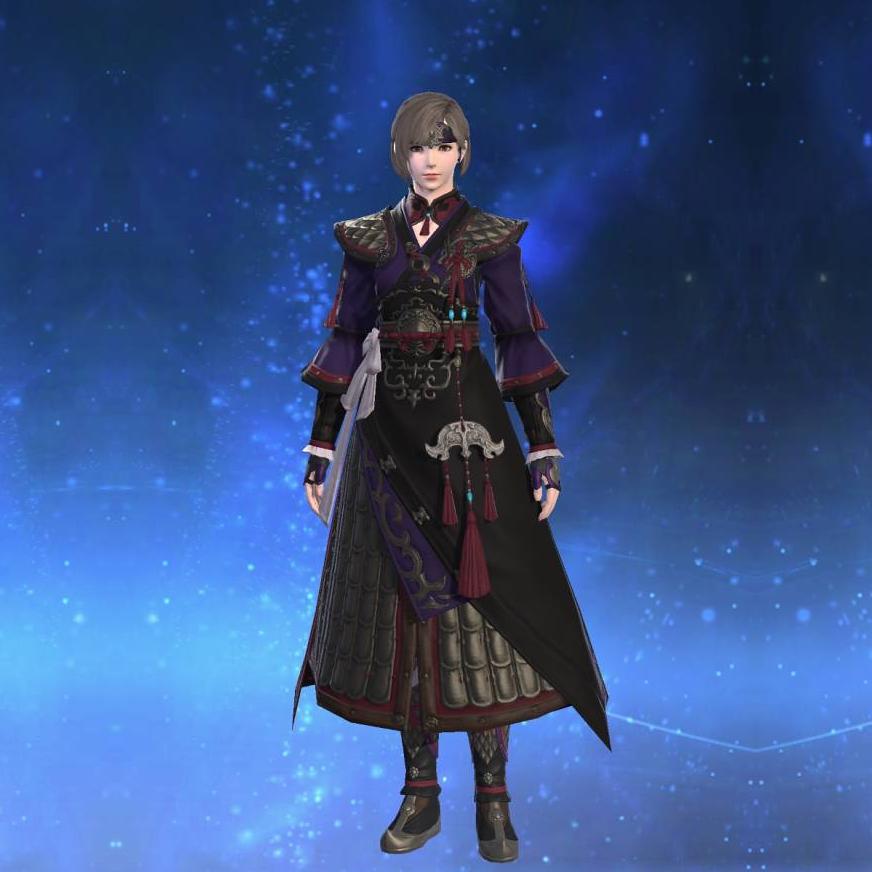 大龍脈装束【間士】's gearset image female.