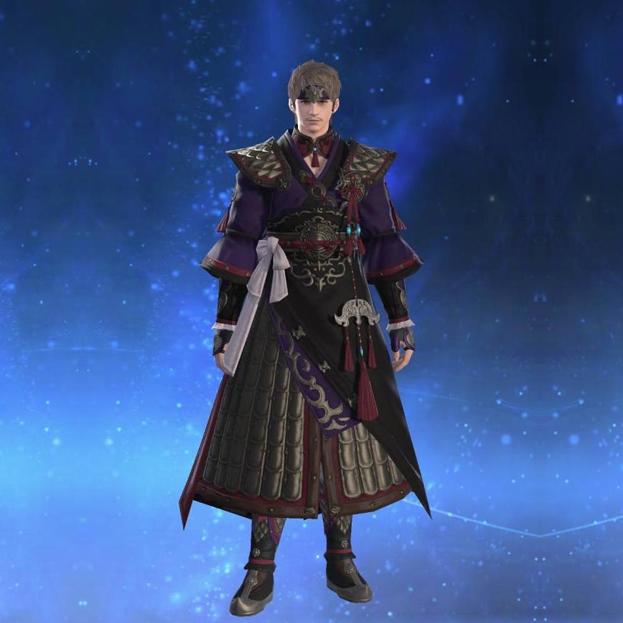 大龍脈装束【間士】's gearset image male.