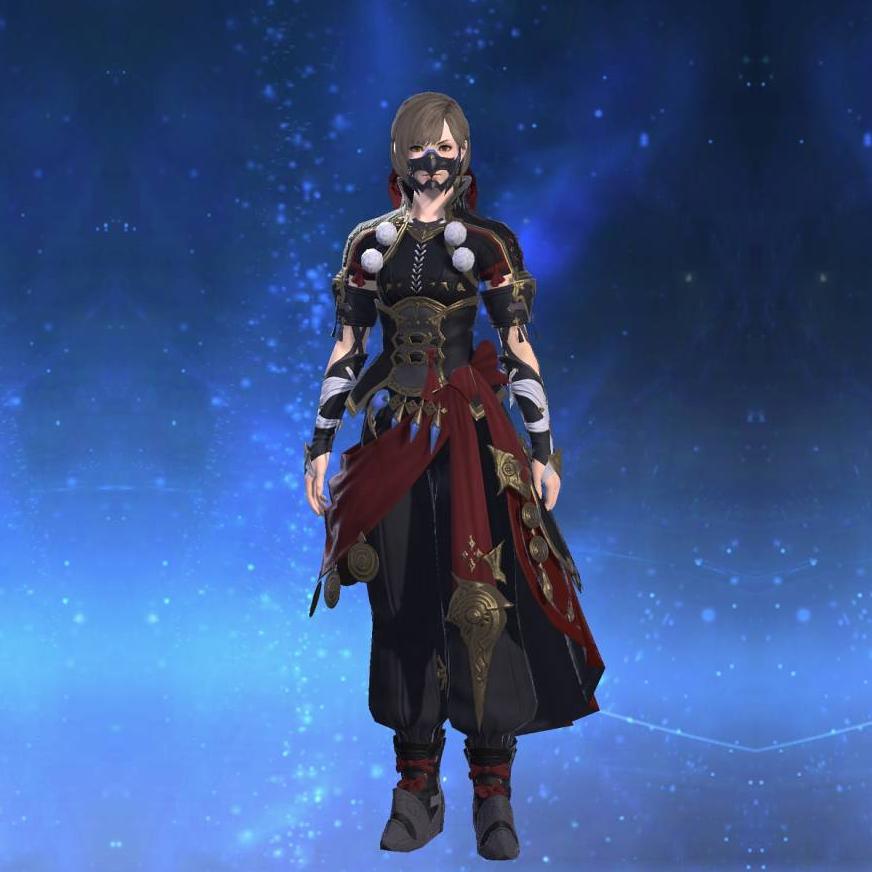 天狗装束's gearset image female.